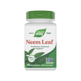 Nature's Way Neem Leaf capsules bottle front for traditional intestinal support.