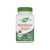 Nature's Way Red Clover Blossom bottle front shows traditional wellness support in vegan formula