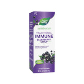 Nature's Way Sambucus elderberry bottle front for traditional immune support.