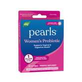 Nature's Way Women's Probiotic Pearls bottle front view for daily digestive support.