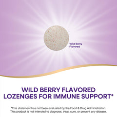 Nature's Way Zinc Lozenges packaging with vegan and gluten-free claim