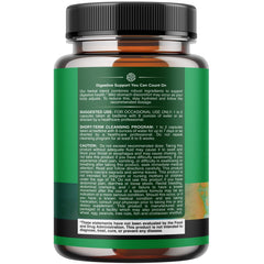 Natures Craft capsules closeup highlighting probiotic blend for gut balance.