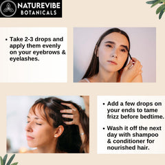 Naturevibe Botanicals cold-pressed rosemary oil close-up