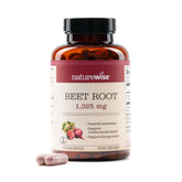 NatureWise Beet Root Capsules packaging front for easy daily use and visibility