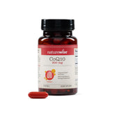 NatureWise CoQ10 200mg softgels bottle for daily energy support