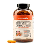 NatureWise Curcumin Turmeric bottle front for daily wellness support