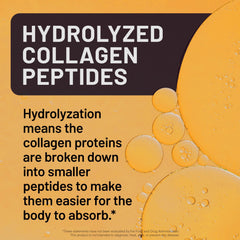NatureWise Liquid Collagen label close-up emphasizing biotin and vitamins.