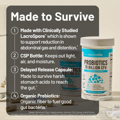 NatureWise delayed-release capsules for targeted gut health