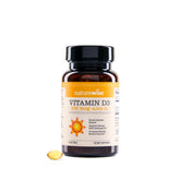 NatureWise Vitamin D3 bottle front highlighting daily immune and bone support
