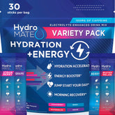 NatureWorks HydroMATE watermelon packet for quick, refreshing hydration after workouts.