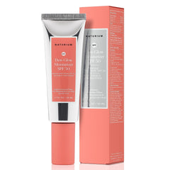 Naturium Dew-Glow Moisturizer bottle with daily SPF 50 PA++++ protection.