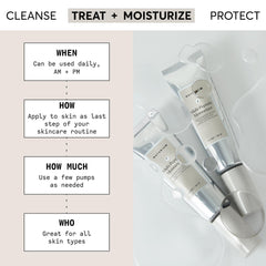 Cream swirl from Naturium Multi-Peptide Moisturizer suggesting rich texture