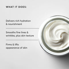 Naturium Multi-Peptide Rich Cream being applied to the face for smoothing.