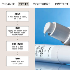 Naturium Niacinamide ingredient graphic highlights formulation for more even skin tone.