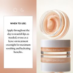 Naturium Phyto-Glow Lip Mask with shea butter for soft lips