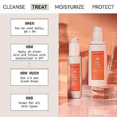 Morning application scene with Naturium serum for daily hydration.
