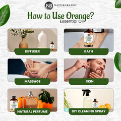 NaturoBliss Sweet Orange Oil diffuser use for fresh scent