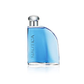 Nautica Blue bottle front view for everyday fresh scent.