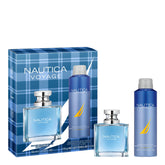 Nautica Voyage giftset packaging for gifting occasions with sea-inspired style.