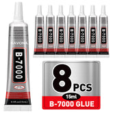 Navona B7000 glue with precision tip enables precise bonding for jewelry and nails.