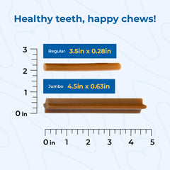 Bâtonnets sans Rawhide pour chiots N-Bone Jumbo cacahuète.