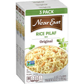 Near East Quaker Rice Pilaf Mix Original box showing packaging and branding.