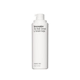 Nécessaire body serum bottle showcasing fragrance-free hydration for sensitive skin
