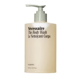 Nécessaire bottle with eucalyptus label, showcasing a refreshing daily cleanse.