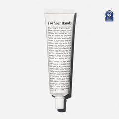 Nécessaire hand cream fast-absorbing, non-greasy finish on skin.