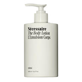 Nécessaire Hinoki lotion bottle for daily hydration.