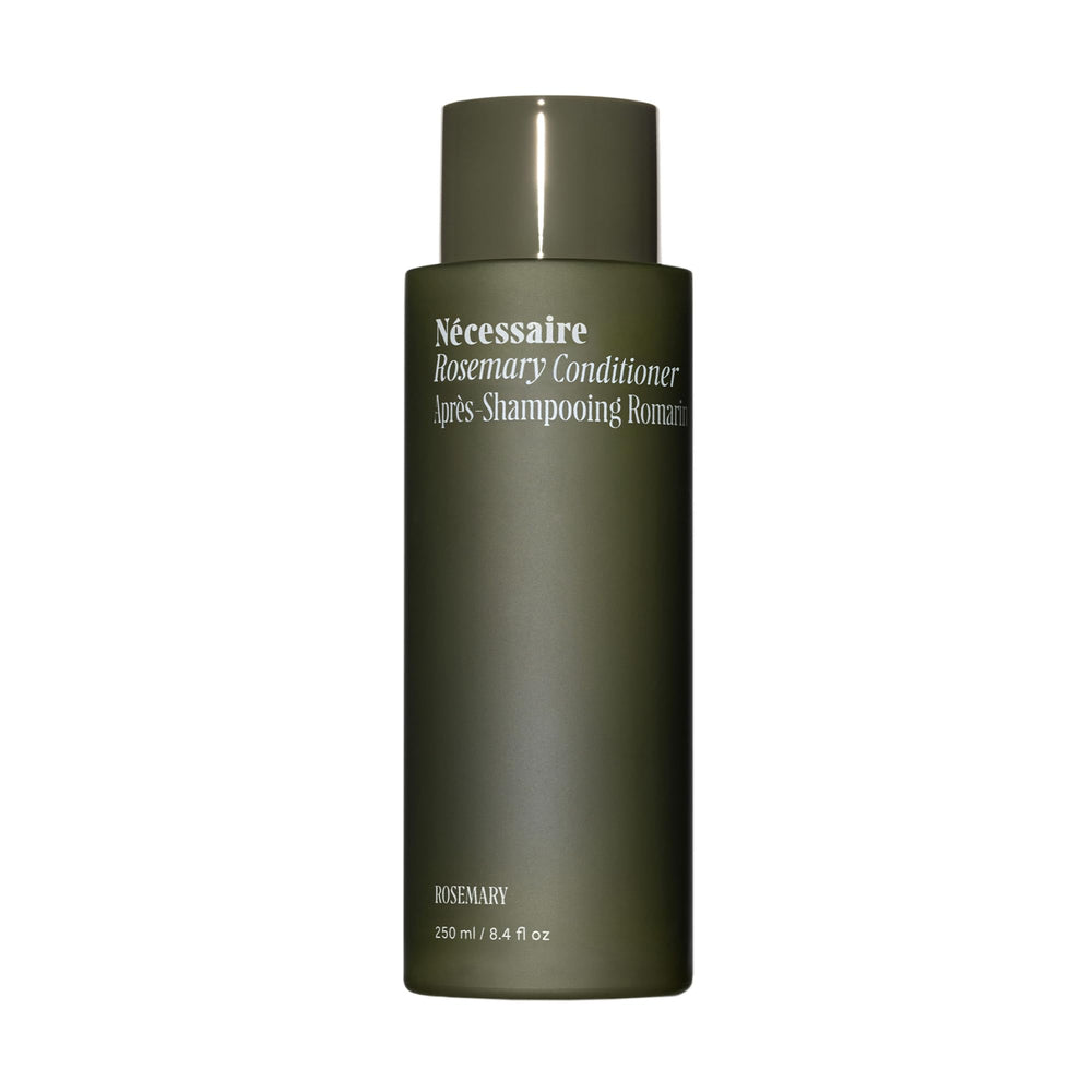 Nécessaire Rosemary Conditioner bottle with pump for easy daily detangling.