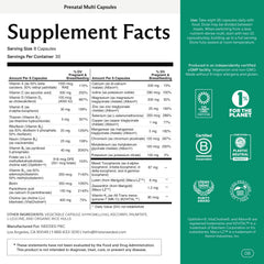 Needed prenatal capsules close-up showing choline and B vitamins support daily health.
