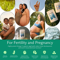 Needed Prenatal Omega-3 packaging displays Friend of the Sea certification for sustainability.