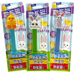 Needzo Easter Pez dispensers with assorted characters offer playful Easter gifting options.