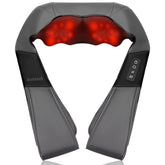 Nekteck shiatsu neck massager with heat, overall view for upper body relief.