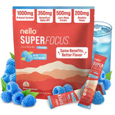 Nello Superfocus bottle pour offers a clean, sugar-free energy for focused work.