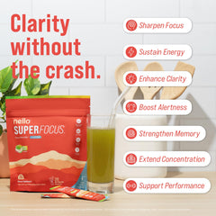 Nello Superfocus serve pouch ready-to-use for on-the-go focus.