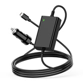 NENASEW 100W USB-C car charger in an in-car setup powering laptops on the go