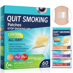 NenMaoKeNu quit patch 60-count pack shown for a complete quit plan.