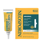 Neosporin Original tube close-up for quick minor wound care.