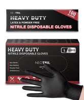 NEOTRIL 6 mil nitrile gloves with textured grip for secure handling in wet conditions