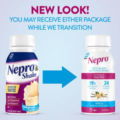 Nepro dialysis shake butter pecan 8oz bottle; flavorful, energy-dense option.