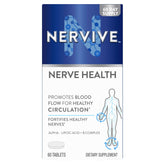 Nervive bottle front label highlighting nerve health formula.