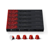 Nespresso Napoli capsules 50-count box delivers quick, consistent espresso at home.
