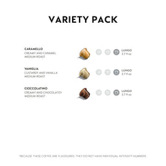 Nespresso Cioccolato pods delivering rich chocolate notes