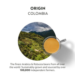 Nespresso Original Colombia Master Origin espresso serving size 1.35 oz.