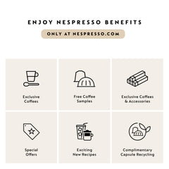 Nespresso Tokyo Vivalto Lungo capsules deliver floral, fruity notes in a longer, smooth lungo.