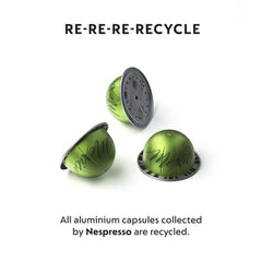 Nespresso Vertuo Roasted Hazelnut capsules provide biscuit notes and caramelized hazelnut depth.
