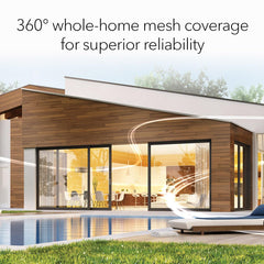 NETGEAR Orbi 770 router back ports highlighting the 2.5 Gbps Ethernet option