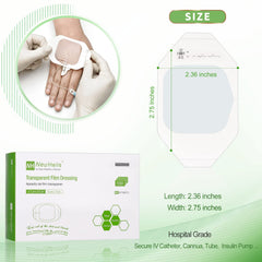 NEUHEILS waterproof film dressing used as a shower shield during bathing